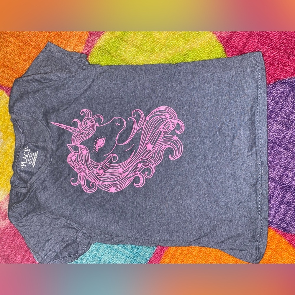 Pink x gray unicorn